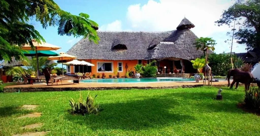Garden view Diani Backpackers
